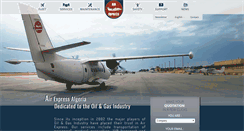 Desktop Screenshot of airexpressdz.com